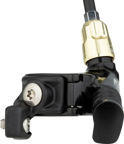 RockShox XLoc Sprint Remote Lever w/ Hose - black-gold/right