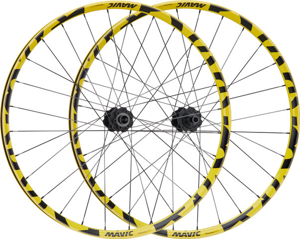 Mavic Deemax DH Yellow Limited Edition Disc 6-Loch 29" Laufradsatz - gelb/SRAM XD/Boost/110 mm/29"/110 mm/SRAM XD/110 mm/Non Boost/nur Vorderrad