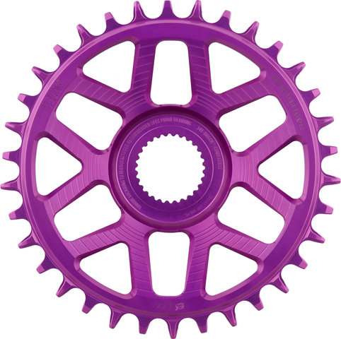 e*thirteen Helix Race espec Direct Mount Chainring for Bosch Gen4 - eggplant/34 