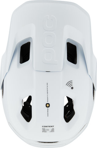 POC Otocon Race MIPS Helm - hydrogen white-uranium black matt/55 - 58 cm