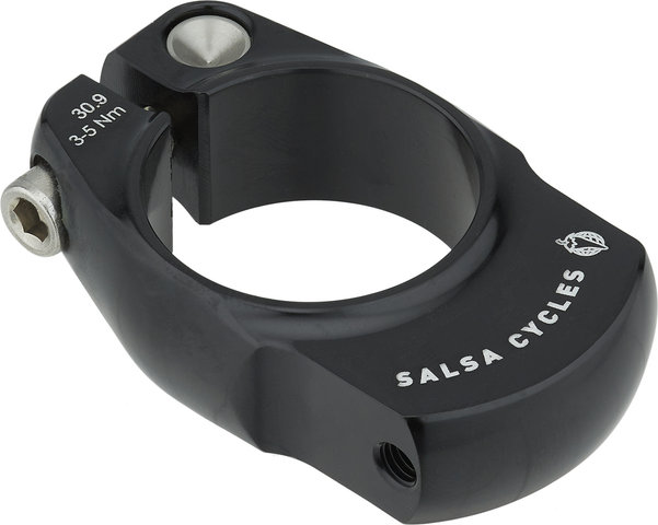 Salsa Post Lock Seat Clamp with Pannier Rack Mount - black/30.9 mm