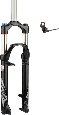 RockShox Fourche à Suspension 30 Silver TK Coil PopLoc Remote 26" - gloss black/100 /40 /1 1/8"/100 mm/26"/100 mm/100 mm/Blocage Rapide 5 mm