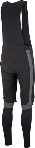 VAUDE Men's Kuro Warm Hybrid Bib Tights - black/M