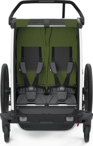 Thule Chariot Cab 2 Kinderanhänger - cypress green/20"