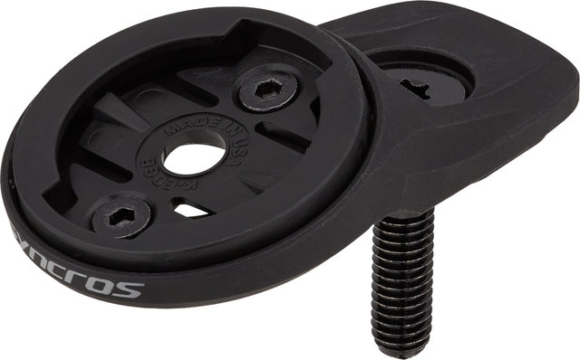 Syncros Fraser iC XC / XC Stem Top Cap Computer Mount for Garmin - black