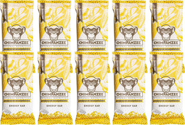 Chimpanzee Barre Energy Bar - 10 pièces - banana & chocolate/550 g