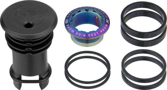 OneUp Components EDC Top Cap Steuersatzkappe - oil slick