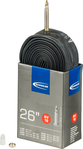 Schwalbe Inner Tube No. 12 for 26" - black/47-559 to 32-597/Presta Valve (SV)/26x1.25-1.75 Presta/40 mm