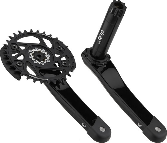 SRAM Juego de bielas XX Eagle Transmission T-Type DUB DM 12 vel. Carbon - black/175,0 mm