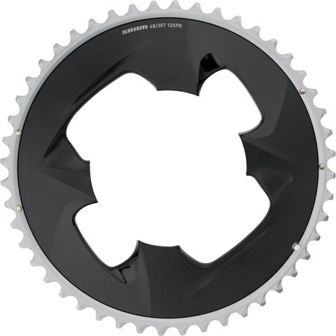 SRAM Kettenblatt Road für Force, 2x12-fach, 107 mm Lochkreis - polar grey/48 Z