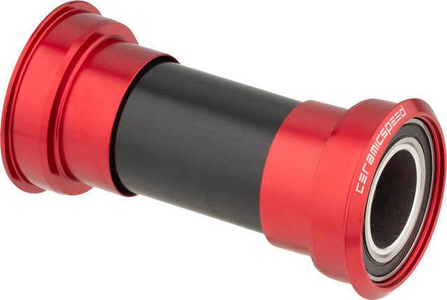 CeramicSpeed Boîtier de Pédalier BB86 SRAM GXP Road 41 x 86,5 mm - red/Press Fit BB86