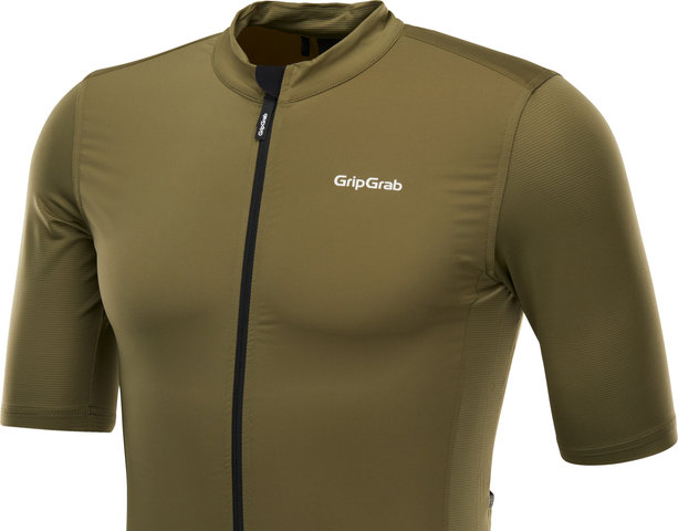 GripGrab Maillot Ride S/S - olive green/M