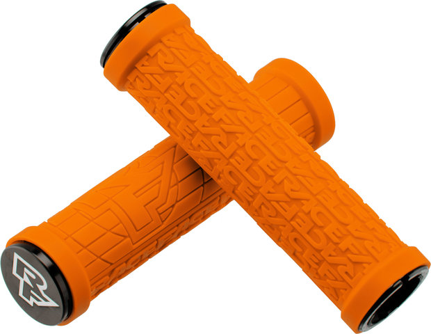 Race Face Puños con bloqueo Grippler - naranja/33 mm