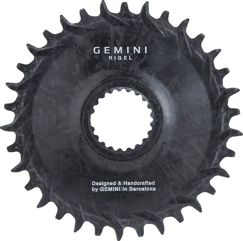 GEMINI Plateau en carbone RIGEL pour Shimano - carbone/34 