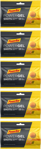 Powerbar PowerGel Shots bonbons gélifiés - 5 sachets - orange