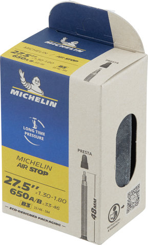 Michelin Schlauch B3 Airstop für 27,5" - universal/33-584 bis 46-584/SV/27,5 x 1,3-1,8 SV 48 mm/48 mm