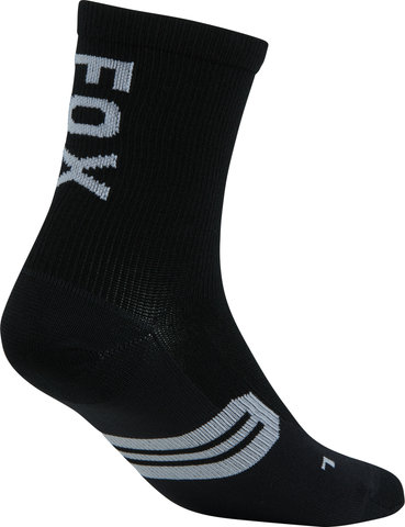 Fox Head Chaussettes 6" Flexair Merino Modèle 2024 - black/39-43