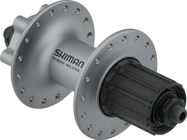 Shimano HR-Nabe FH-M525A Disc 6-Loch für Schnellspannachse - silber/32/Shimano MTB/Shimano MTB