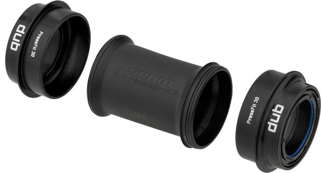 SRAM DUB PF30 Road Wide Innenlager 68 mm - black/Press Fit PF30