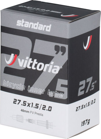 Vittoria Chambre standard pour 27,5" - universal/Valve Presta (SV)/27,5 x 1,5-2,0 SV 48 mm/48 