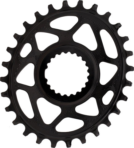 absoluteBLACK Oval Chainring for Shimano DM M9100 /M8100 /M7100/M6100 /HG+ 12-speed - black/28 