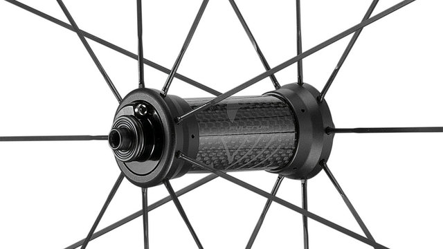 Fulcrum Juego de ruedas Speed 40C Carbon - negro de carbono/Non Boost/Non Boost/130 mm/100 mm/28"/Shimano carretera/100 mm/Shimano carretera/100 mm/130 mm