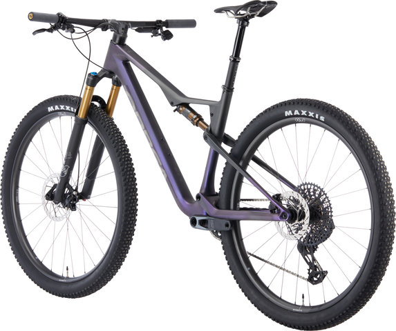 Orbea Oiz M-Team AXS Carbon 29" Mountain Bike - tanzanite carbon view-carbon raw-matt/120 mm/29"/L