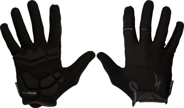 Specialized Body Geometry Dual Gel Full Finger Gloves - black/M