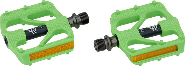 EARLY RIDER P1 resin platform pedals for 14"-16" kids' bike - green