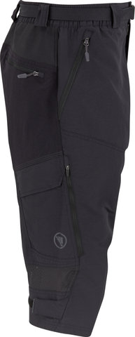 Endura Hummvee 3/4 Shorts mit Innenhose - black/M