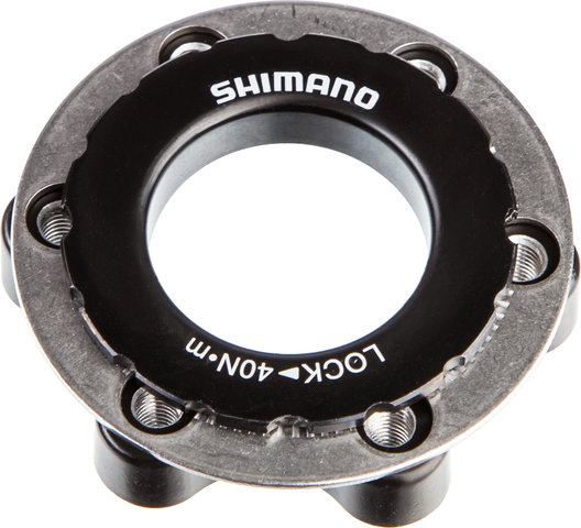 Shimano Bremsscheibenadapter SM-RTAD05 6-Loch auf Center Lock - schwarz