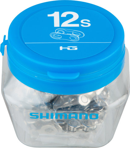 Shimano SM-CN910-12 Quick-Link Master Link - 50 Pack - silver