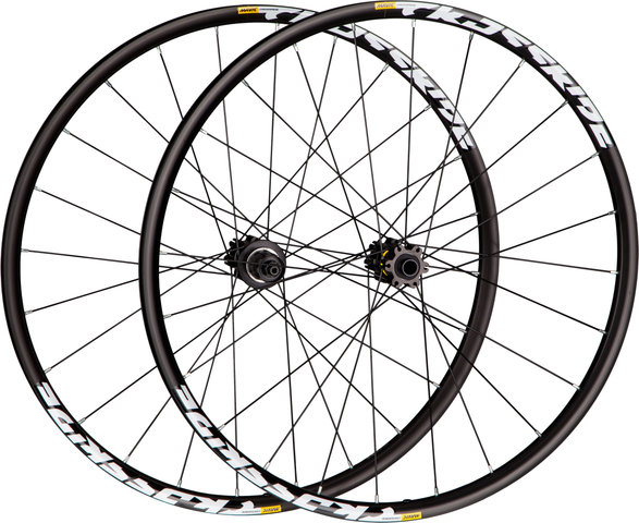 Mavic Crossride FTS-X 6-bolt Disc 27.5" Wheelset - black/135 mm/100 mm/27.5" (650B)/100 mm/100 mm/135 mm/Shimano MTB/Shimano Road/Non Boost/Non Boost