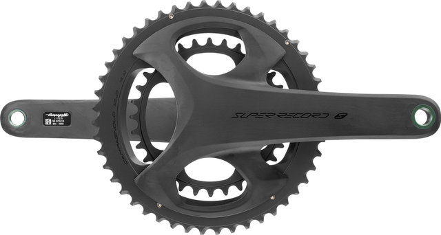 Campagnolo Groupe sans fil Super Record S 2x12 vitesses 32-48 - noir mat/À braser/10-27/Campagnolo/Campagnolo/172,5 mm/sans