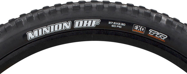 Maxxis Minion DHF Dual EXO WT TR 27.5" Folding Tyre - black/27.5 /63 mm/63-584/2.5 