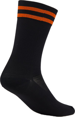 bc original Bike Socks 8" Model 2023 - black-orange/41 - 43