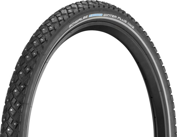 Schwalbe Marathon Winter Plus 20" Studded Wired Tyre Set - black-reflective/20 /42 mm/1.6 /42-406