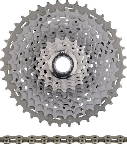 Shimano XTR 1x11-fach Upgrade-Kit - grau/I-Spec II / 11-40