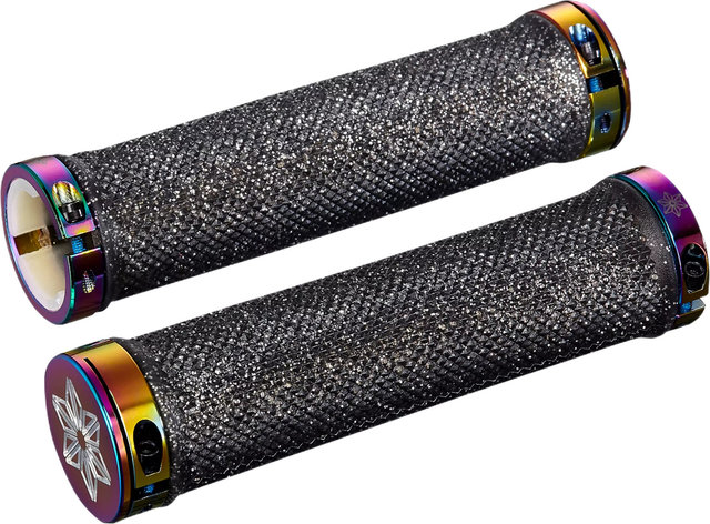 Specialized Diamond Kush handlebar grips - black-oil slick