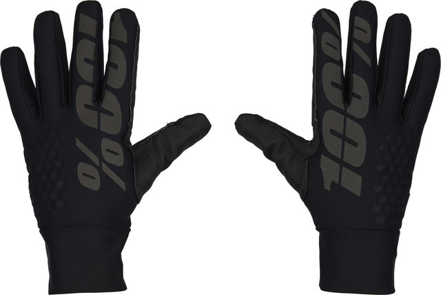 100% Hydromatic Brisker Full Finger Gloves - black/M