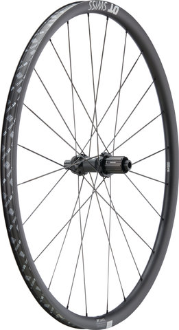 DT Swiss Set de Roues GR 1600 SPLINE DB 25 Disc Center Lock 28" Modèle 2024 - noir/142 mm/100 mm/28"/Shimano Route/100 mm/Shimano Route/100 mm/142 mm