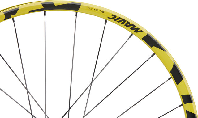 Mavic Set de Roues Deemax DH Yellow Limited Edition Disc 6 trous 29" Boost - jaune/SRAM XD/Boost/148 mm/110 mm/Boost/29"/110 mm/SRAM XD/110 mm/148 mm