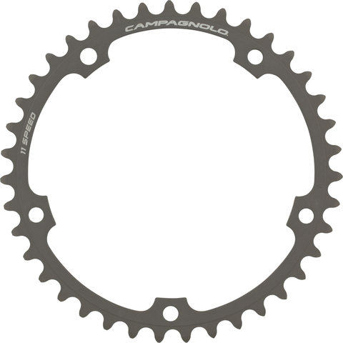 Campagnolo Plateau Super Record, 11vit., 5 bras, BCD 135 mm, Modèles 2011-2014 - gris/39 dents