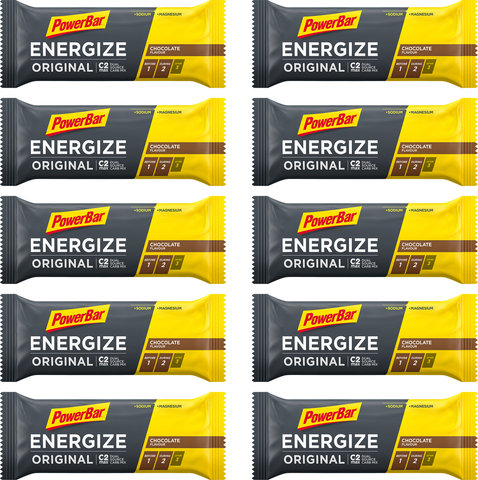 Powerbar Energize Original Energieriegel - 10 Stück - chocolate