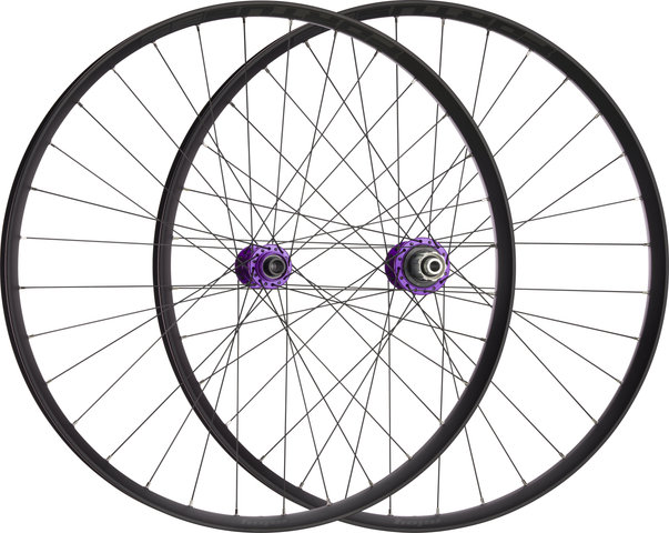 Hope Set de Roues Pro 5 + Fortus 35 Disc Center Lock 29" Boost - purple/Shimano VTT/Boost/148 mm/110 mm/Boost/29"/110 mm/Shimano MTB/110 mm/148 mm