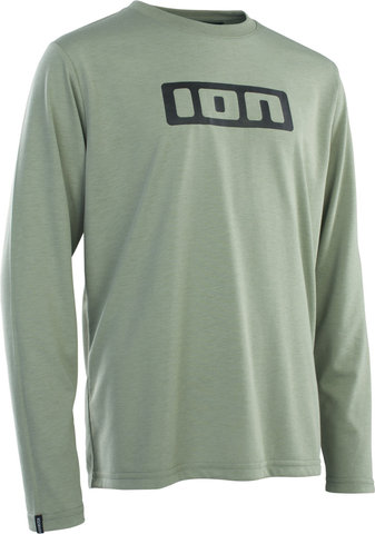 ION Logo L/S DR Kids Jersey - sea grass/140/M