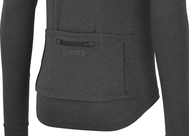 Giro New Road LS Trikot - charcoal heather/M