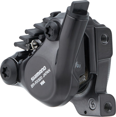 Shimano GRX Brake Caliper BR-RX820 w/ Resin Pads - black/Rear wheel/without