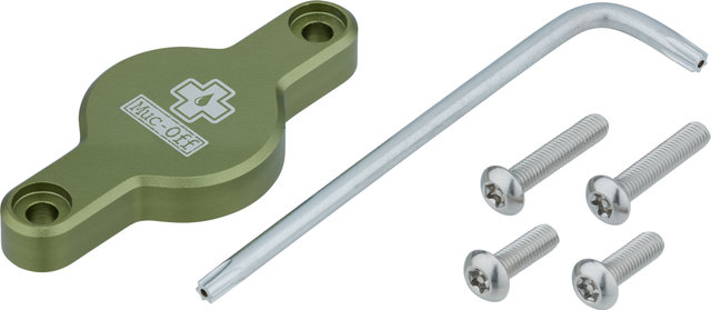 Muc-Off Support Secure Tag - green