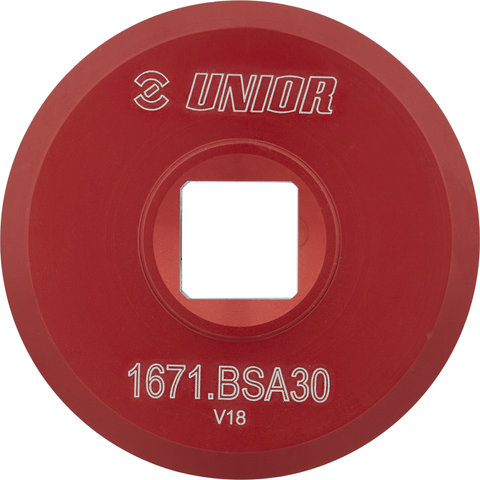 Unior Bike Tools Herramienta de ejes de pedalier 1671.BSA30 - red